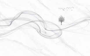 线条爵士白大理石