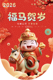 2026新年吊旗