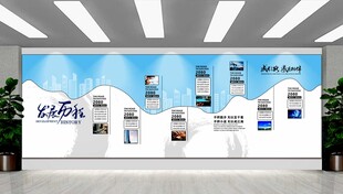  企业文化墙图片发展历程
