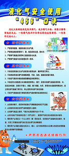 液化气安全知识宣传海报