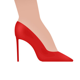 红色高跟鞋