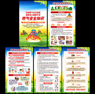 燃气安全展板