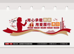 教师办公室文化墙