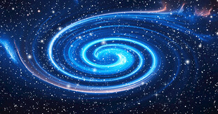 蓝色星空吊顶软膜天花