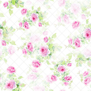 粉色花卉图案背景