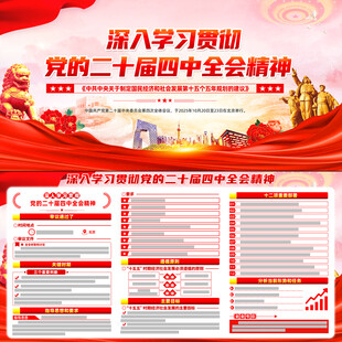 二十届四中全会公报