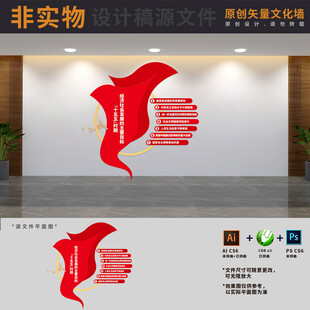 竖版十五五主要目标文化墙