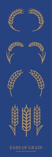 麦穗图案设计元素