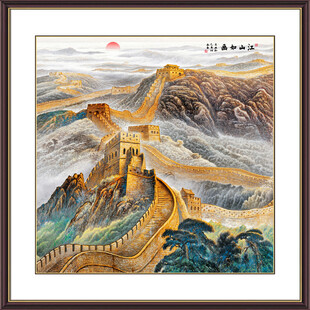 长城江山如画