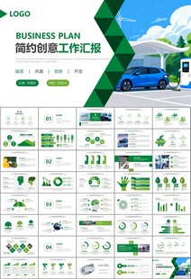 新能源汽车电动车行业PPT