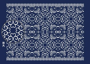 中式古典喜庆底纹
