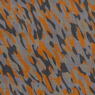 橙色灰色迷彩图案纹理