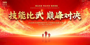 企业公司技能比武活动背景