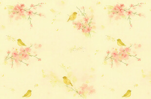 花鸟中式风背景图