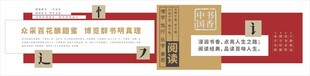 阅读室文化墙