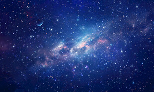 银河宇宙星空背景图