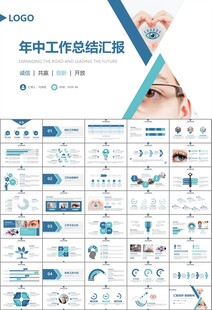 全国爱眼日保护视力眼睛PPT