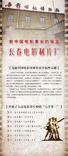 复古风格胶卷主题宣传海报