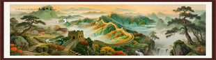 万里长城国画