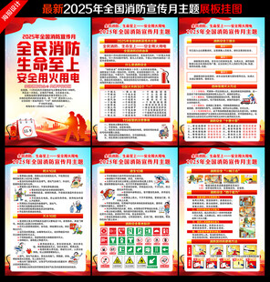 2025年全国消防宣传月