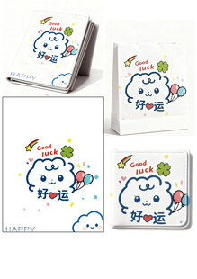 好运卡通插画 包装图案