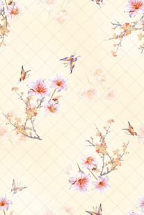 中式花鸟图案 雅致唯美
