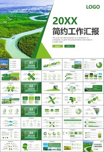 湿地环境保护生态森林业PPT