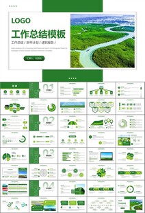 湿地环境保护生态森林业PPT