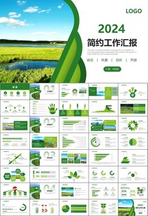 湿地环境保护生态森林业PPT