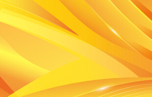 黄色动感线条抽象背景图