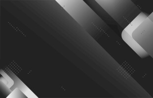 黑白几何抽象背景图