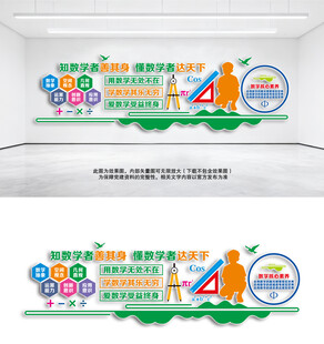 数学核心素养文化墙