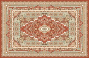 复古花纹精美地毯图案