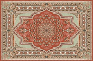 精美传统花纹地毯图案