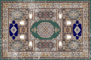 精美传统花纹地毯图案