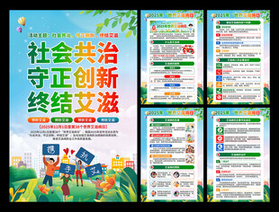 2025年世界艾滋病日海报