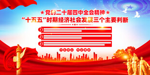 二十届四中全会展板宣传栏