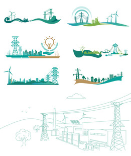 绿色能源城市景观设计图