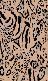 抽象豹纹图案纹理背景