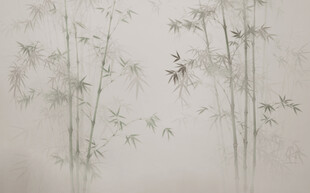 水墨竹林