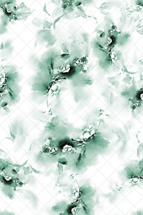 淡绿色水墨晕染纹理图案