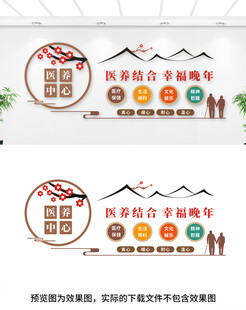 医养中心文化墙