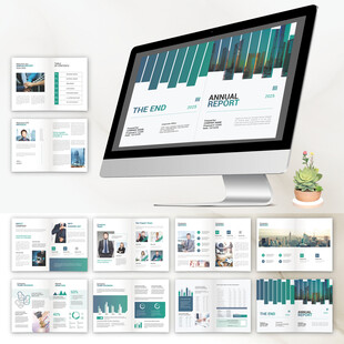 建材画册InDesign模板