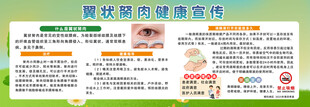眼科 翼状胬肉健康宣传栏展板