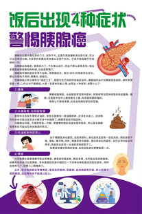 饭后出现4种症状警惕胰腺癌