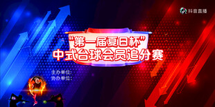 台球比赛主画面会员追分赛