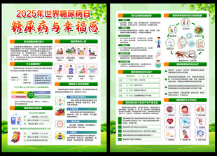 2025糖尿病日宣传单