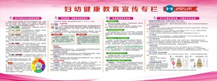 妇幼健康教育宣传栏