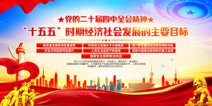 二十届四中全会展板