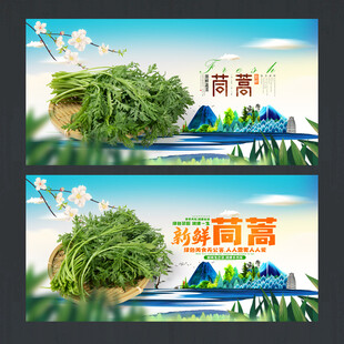茼蒿海报